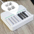 Qulkws 10 Pairs Battery Springs AA Battery Contacts Batterys Spring Contact Plate Replacement Plate Negative