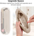 Travel Makeup Brush Holder, Magnetic Anti-fall Out Silicon Cosmetic Face Brushes Holder, Upgrade Travel Essentials Makeup Brush Case,Makeup Tools Organizer for Travel, Khaki