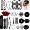 Winkeyes Hair Styling Set, DIY Hair Braiding Tool Kit with Accessories for Fast Spiral Braids