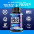 Extra Strength Nitric Oxide Supplement: L Arginine 3X Strength with Citrulline Malate, AAKG, Beta Alanine, 120 Capsules
