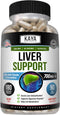 Kaya Naturals Liver Support Capsules | Detox Cleanse Supplements with Milk Thistle, Dandelion Root & Artichoke Extract