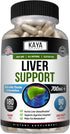 Kaya Naturals Liver Support Capsules | Detox Cleanse Supplements with Milk Thistle, Dandelion Root & Artichoke Extract