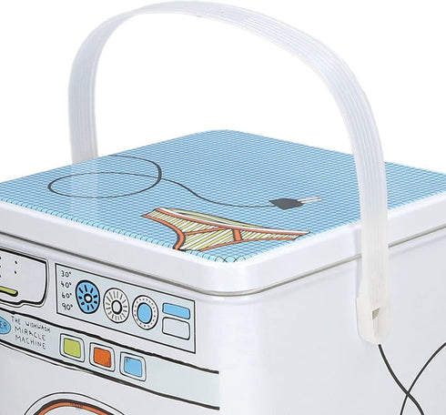 Large Capacity Washing Machine Modeling Powdered Laundry Detergent Container with Perspective Window, Multifunctional