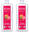 ECOS Dish Soap, Cuts Grease & Food Residue, Hypoallergenic for Sensitive Skin, Grapefruit (Pack of 2)
