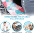 Ice Cooling Mat, Gel Cold Therapy Pack for Pain Relief, Injuries, Mesh Fabric for Back, Shoulder, Knee