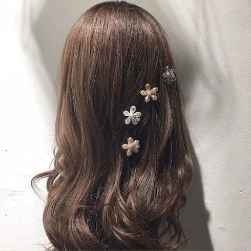 Small Pearl Hairpins Crystal Hair Clips - Decorative Bling Hair Barrettes for Women Ladies Fashion Accessories