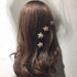 Small Pearl Hairpins Crystal Hair Clips - Decorative Bling Hair Barrettes for Women Ladies Fashion Accessories