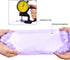 Knemksplanet 5 Rolls 100 Counts 4 Gallon Handle-Tie Trash Bags - Black for Bathroom, Kitchen