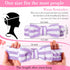 WILLBOND 24 Pack Spa Headband Bow Hair Band Facial Makeup Headband Women Face Wash Headband Adjustable Skincare Headbands Flannel Towel Soft Head Wraps for Women Shower Washing Face(Vivid Pattern)