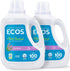 ECOS Laundry Detergent Liquid, 200 Loads, Hypoallergenic, Plant-Powered, Lavender, 100 Fl Oz (Pack of 2)