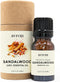 Australian Sandalwood Essential Oil 10ml (0.33oz) - 100% Pure & Natural, Organic, Undiluted for Aromatherapy and Hair.