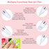 Maitys 10 Pieces Dual Tipped Silicone Nail Tools, Nail Sculpture Pen Brushes for DIY Manicure, Home Salon Kit