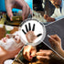 Large Disposable Latex Finger Cots - Anti Static Finger Protectors for Electronic Repair and Industrial Use (Black)