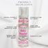 Infinix Baby Powder Scent Fragrance Mist for Women and Men, 2 oz, Clear