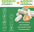 ForestLeaf Liposomal Vitamin C 1000mg Capsules - High Absorption Fat Soluble Vit C, Immune Booster with MCT Oil and Sunflower Lecithin, Powerful Antioxidant vitamin c Supplement, 120 Vegan Pills