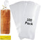 Reastar Bread Bags with Ties, 100 Clear Bread Bags for Homemade Bread and