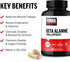 FORCE FACTOR Beta Alanine Capsules | Endurance Supplement to Boost Performance & Reduce Fatigue