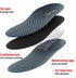 Walkhero Arch Support Inserts for Plantar Fasciitis, Orthotic Insoles for Foot Pain Relief, Mens 10-10 1/2