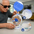 JULOS 14-Day 14 Push Button Pill Dispenser for Seniors & Caregivers | Standing or Wall-Mount Medication Organizer