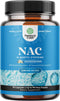 Natures Craft NAC Supplement N-Acetyl Cysteine 600mg | High Absorption Capsules | Liver Cleanse & Detox Support
