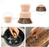 Voittozege 7 Set Piece Wooden Dish Brush Natural, Bamboo Brush Kitchen Dish Cleaning Brush Pot Brush & Bottle Cleaner