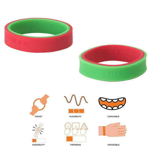 Chewigem Childs Chew & Communication Aid - Strong Smooth & Discreet, Child Bangle & Sensory Chew