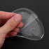 Forefoot Half Insoles Guard, Transparent Flip-Flops Cushions, Self-Adhesion Shoe Insoles, 3 Pairs