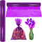 AnapoliZ Purple Cellophane Wrap Roll | 100’ Ft Long X 16” Wide | 2.3 Mil Thick Translucent | Gifts, Baskets, Treats
