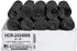 Aluf Plastics High Density Trash Bags, 10 Gallon, 1000 Count, 6 Micron, Black, for Bathroom, Office, Industrial