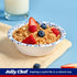 JOLLY CHEF 16 oz Paper Bowls, 156 Count Soak Proof Heavy Duty Disposable Small Bowls for Dinner or Lunch Bulk