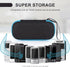 Hard Travel Case for TENS Unit and Electrode Pads, Portable Shockproof Waterproof Carrying Case for TENS Devices (Case