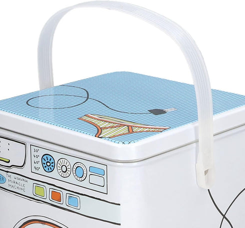 Stylish Laundry Detergent Storage Container - Washing Machine Design