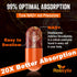 1300 MG Liposomal NAD+ Supplement, 120 Count, Highest Absorption for Aging Defense & Longevity