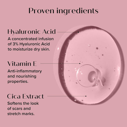 MEDIX 3% Concentrated Hyaluronic Acid Hydrating Gel Body Booster, Anti Aging Moisturizer for Dry Skin, 1.7 Fl Oz