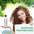 Coconut Blueberry Blast Leave-In Daily Conditioning Cream for Hair Softening, 8 Fl. Oz.