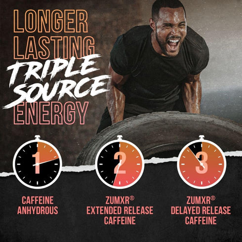 ALPHA LION Core Pre Workout Powder, 30 Servings, Fruit Punch Flavor with Creatine, Beta Alanine, L-Citrulline &