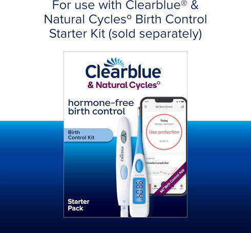 Pack, 15 Clearblue & Natural Cycles Birth Control Ovulation Test Refill Digital Ovulation Tests