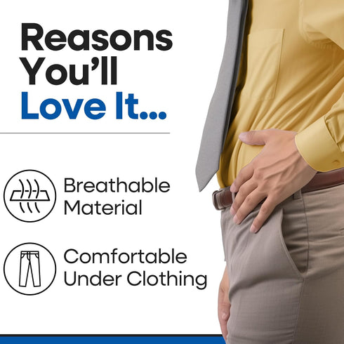 Hip Brace Thigh Compression Sleeve for Sciatica Pain Relief, Hamstring & Groin Compression Sleeve Wrap