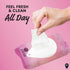 Summer's 32 count Eve Simply Sensitive Daily Gentle Feminine Wipes, Removes Odor, pH Balanced