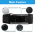 Back Support with Magnet, Tourmaline Magnetic Braces for Lower Back Pain Relief, Self Heating Lumbar Support Belt