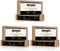 Dry Cleaning Soot Eraser Sponge, Pet Hair, Smoke, Dust and Dirt Remover, 3x6x1.5 (3 Pack)