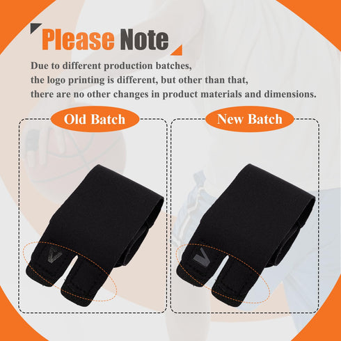 2PCS Finger Splints Finger Sleeves Protectors - Compression Elastic Adjustable Brace Buddy Wraps for Sport