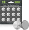 POWEROWL High Capacity CR2032 Battery 12 Pack, 3V Lithium Coin Battery for Apple Airtag, Remote
