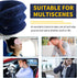 Cervical Neck Traction Device for Pain Relief, Adjustable Inflatable Neck Stretcher, Neck Brace for Decompression (Blue)