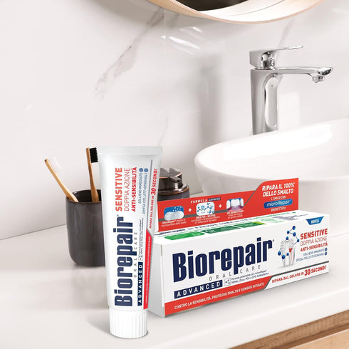 Biorepair Advanced Sensitive Oral Care Toothpaste, 75ml 2.5fl.oz