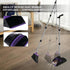 Set, 51" Set Set Broom with Dustpan Combo Household Dustpans and Broom, Standing Dust Pan for Home, Purple Cleaning