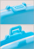 JOVITEC 4 Pack Small Pill Cases - Plastic Waterproof Pill Organizer Box with 3 Removable Compartments
