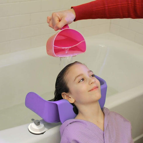 Shampoo Buddy Portable Hair Wash Basin for Children, Toddlers, Kids, Teens | Portable Shampoo Bowl for use on Bathtub