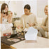 1pc Tabletop Photo Dormitory Table, European Frameless Irregular Lady Dressing Wooden Stand Countertop Mirror
