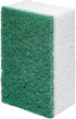 COMPAC HOME Magic-Stone Kitchen Cleaner Scrub - 2-Sided Scouring Stone, Easily Removes Stubborn Food Grime, Grease, 4 Count, White/Green
